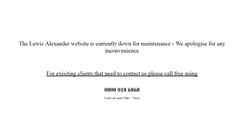 Desktop Screenshot of lewisalexander.com